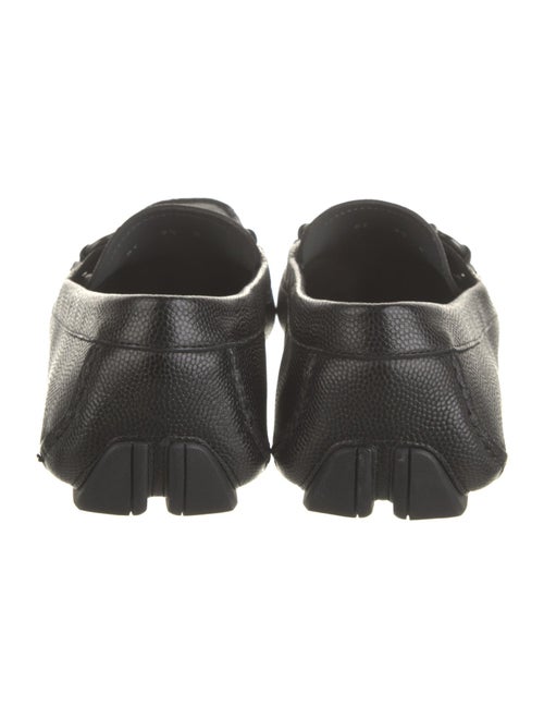 Ferragamo Leather Monk Straps