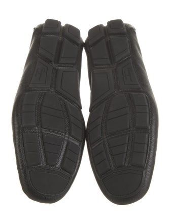 Ferragamo Leather Monk Straps