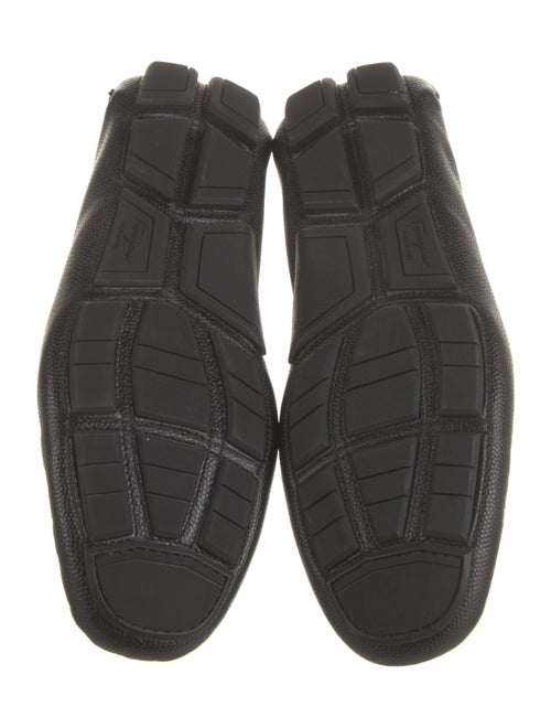 Ferragamo Leather Monk Straps