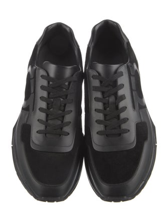 Ferragamo Leather Sneakers