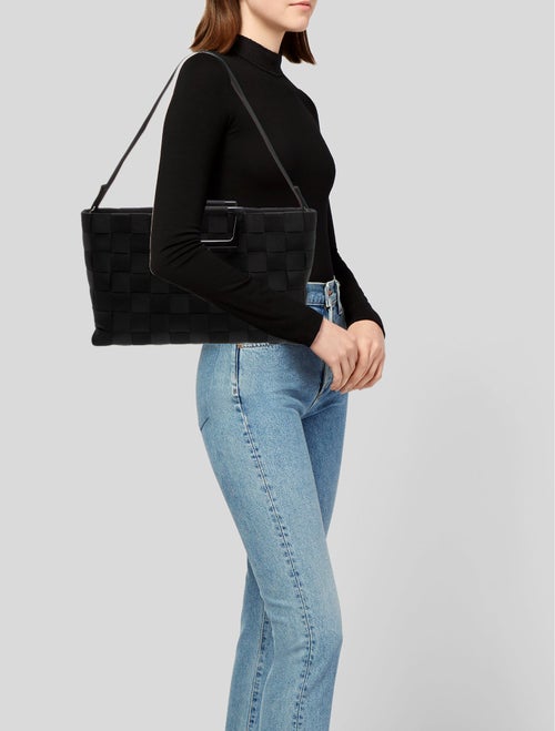 Ferragamo Canvas Top Handle Bag