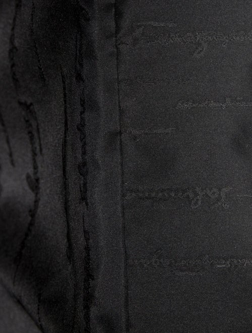 Ferragamo Canvas Top Handle Bag