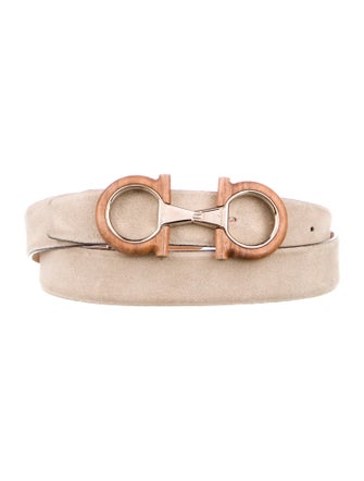 Ferragamo Suede Waist Belt