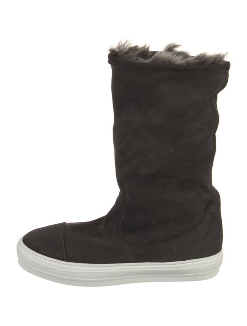 Ferragamo Suede Sock Sneakers