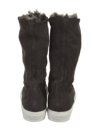 Ferragamo Suede Sock Sneakers