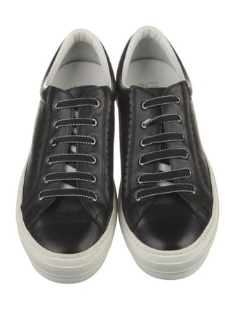 Ferragamo Leather Sneakers