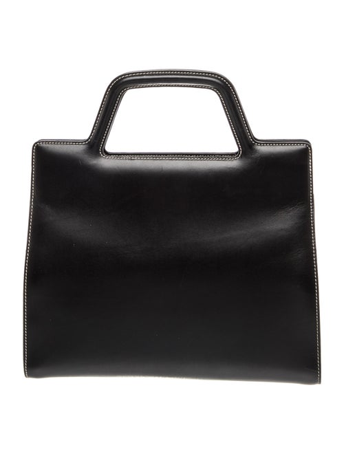 Ferragamo Leather Top Handle Bag