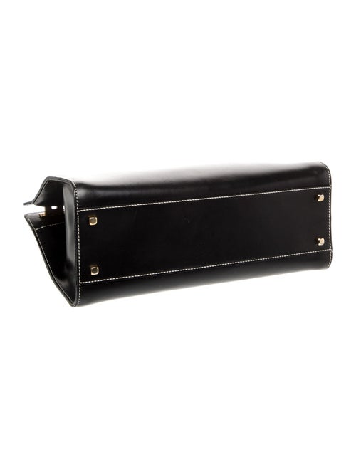 Ferragamo Leather Top Handle Bag