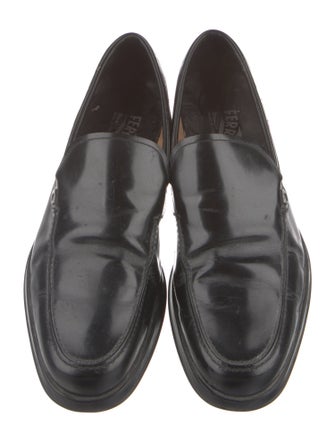Ferragamo Leather Loafers