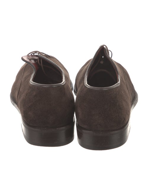 Ferragamo Suede Oxfords