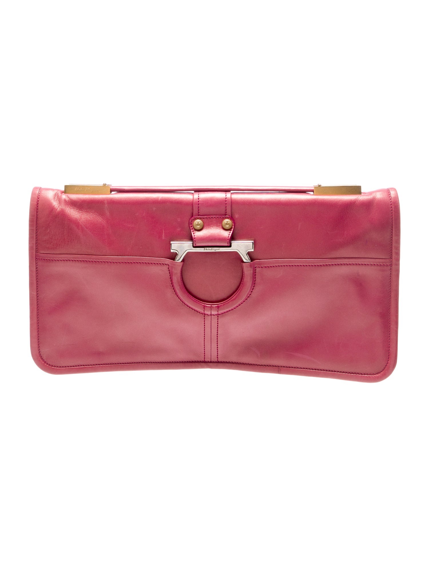 Salvatore Ferragamo Gancio Clutch