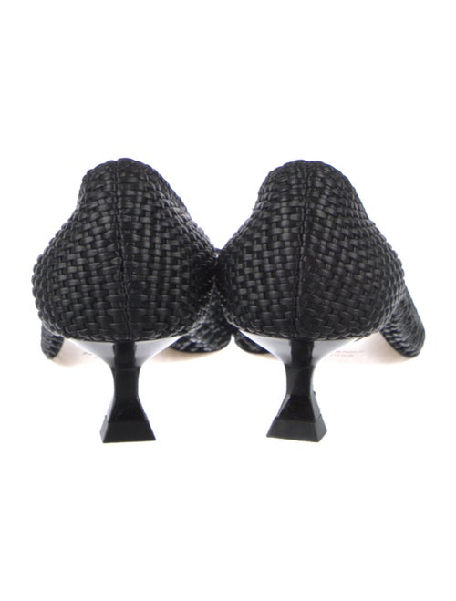 Ferragamo Vara Bow Accent Leather Pumps