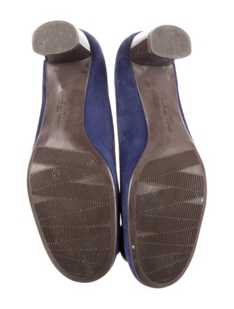 Ferragamo Suede Pumps