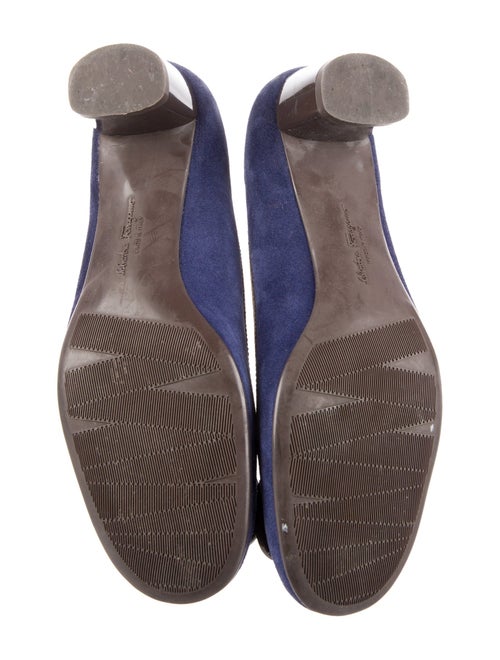 Ferragamo Suede Pumps