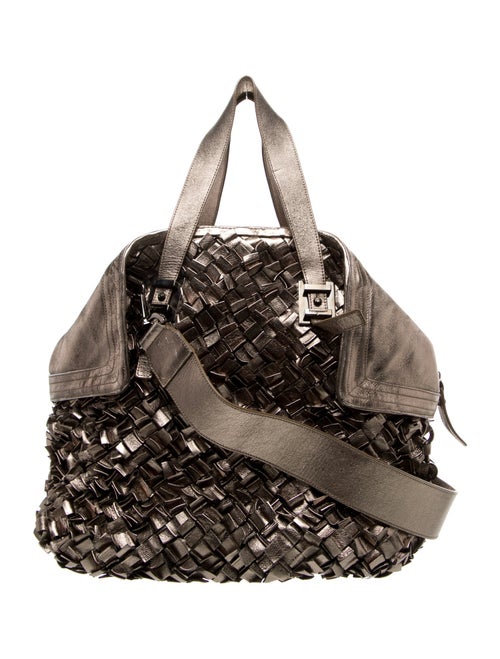 Ferragamo Leather Messenger Bag