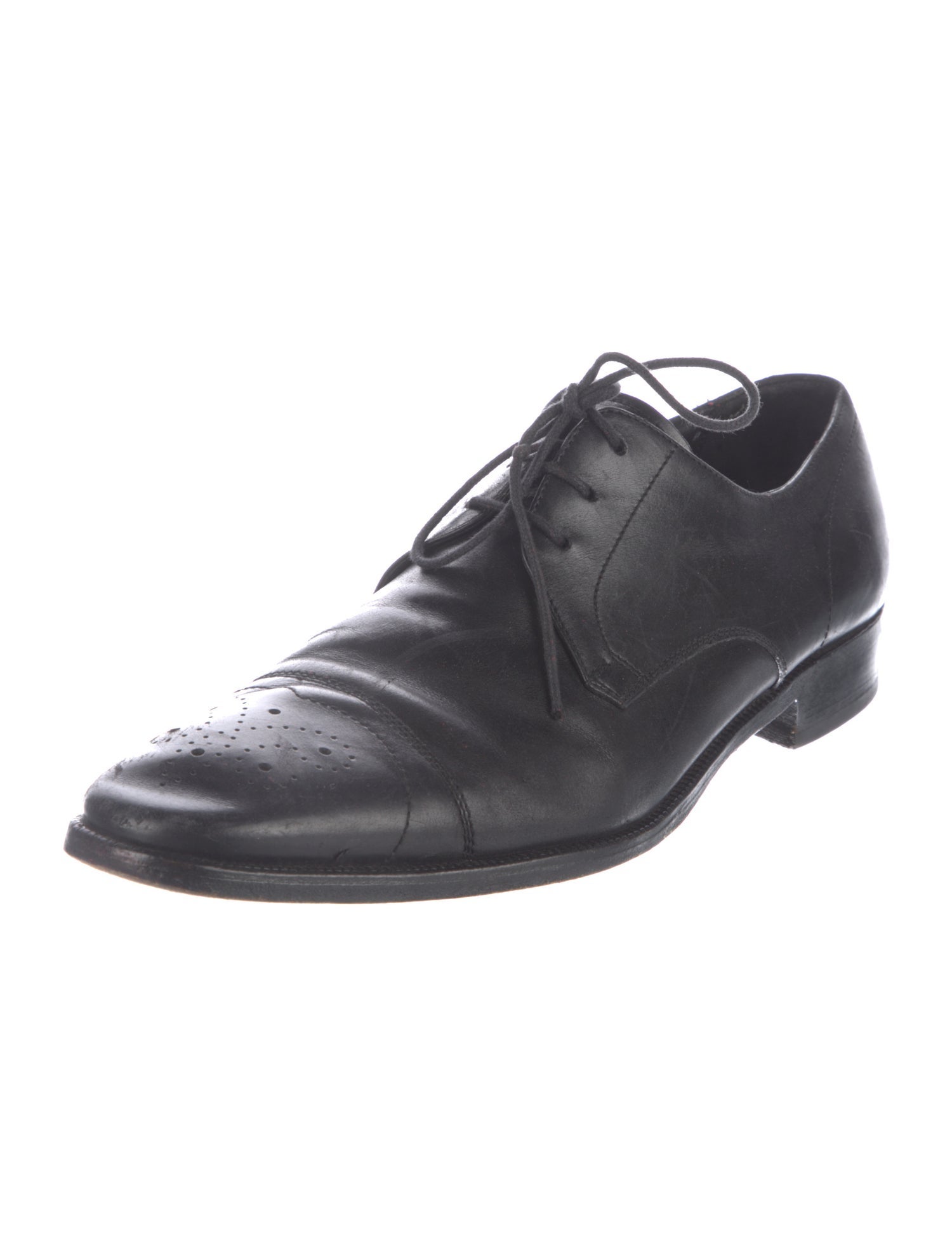 Ferragamo Leather Derby Shoes