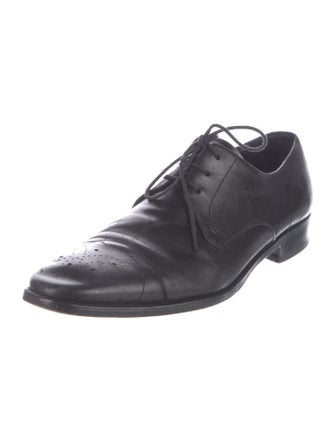 Ferragamo Leather Derby Shoes