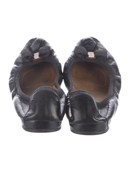 Ferragamo Leather Ballet Flats