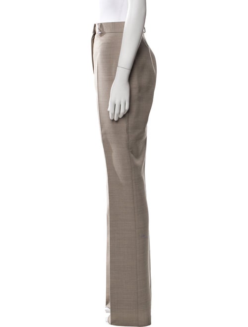 Ferragamo Virgin Wool Straight Leg Pants