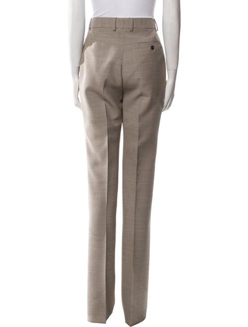 Ferragamo Virgin Wool Straight Leg Pants