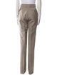Ferragamo Virgin Wool Straight Leg Pants