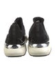 Ferragamo Neoprene Colorblock Pattern Sneakers
