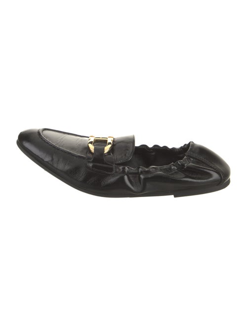 Ferragamo Leather Ballet Flats