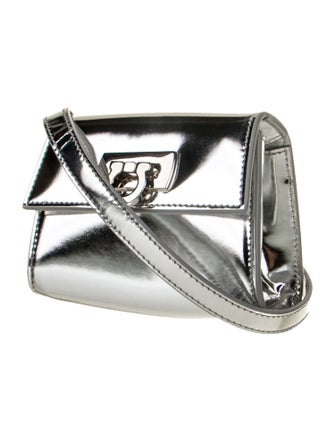 Ferragamo Patent Leather Crossbody Bag