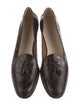 Ferragamo Alligator Ballet Flats