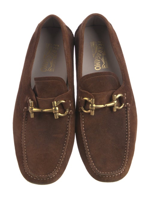 Ferragamo Suede Moccasins