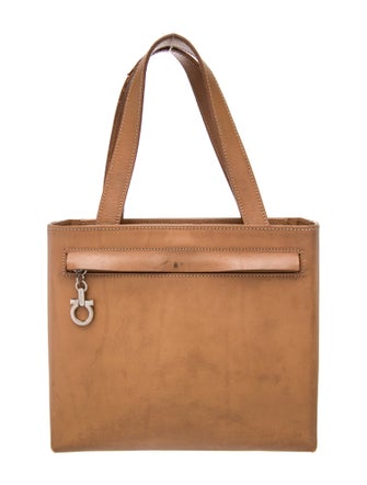 Ferragamo Leather Top Handle Bag