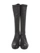 Ferragamo Leather Riding Boots