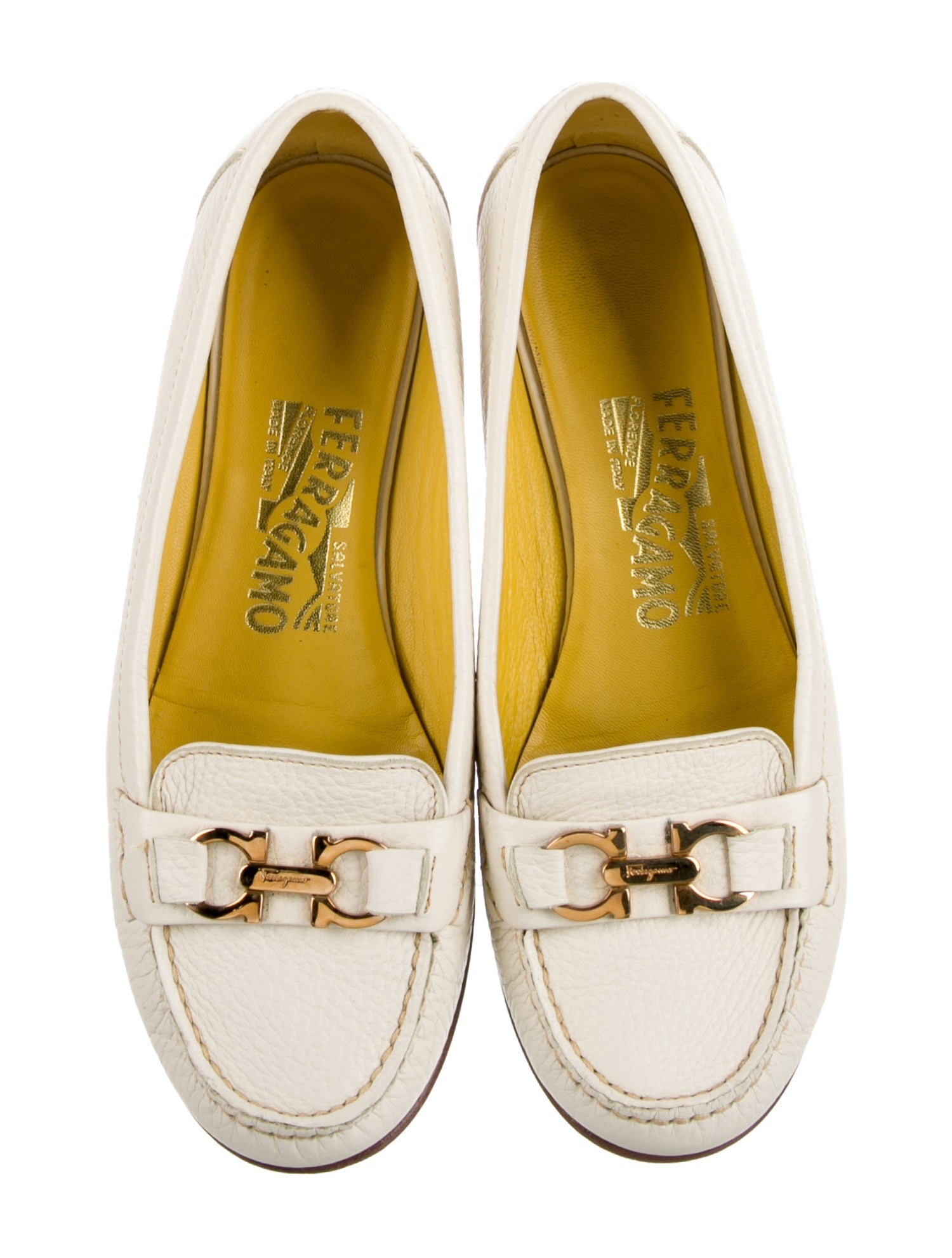 Ferragamo Leather Loafers