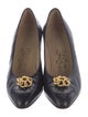 Ferragamo Leather Pumps