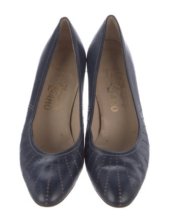 Ferragamo Leather Pumps