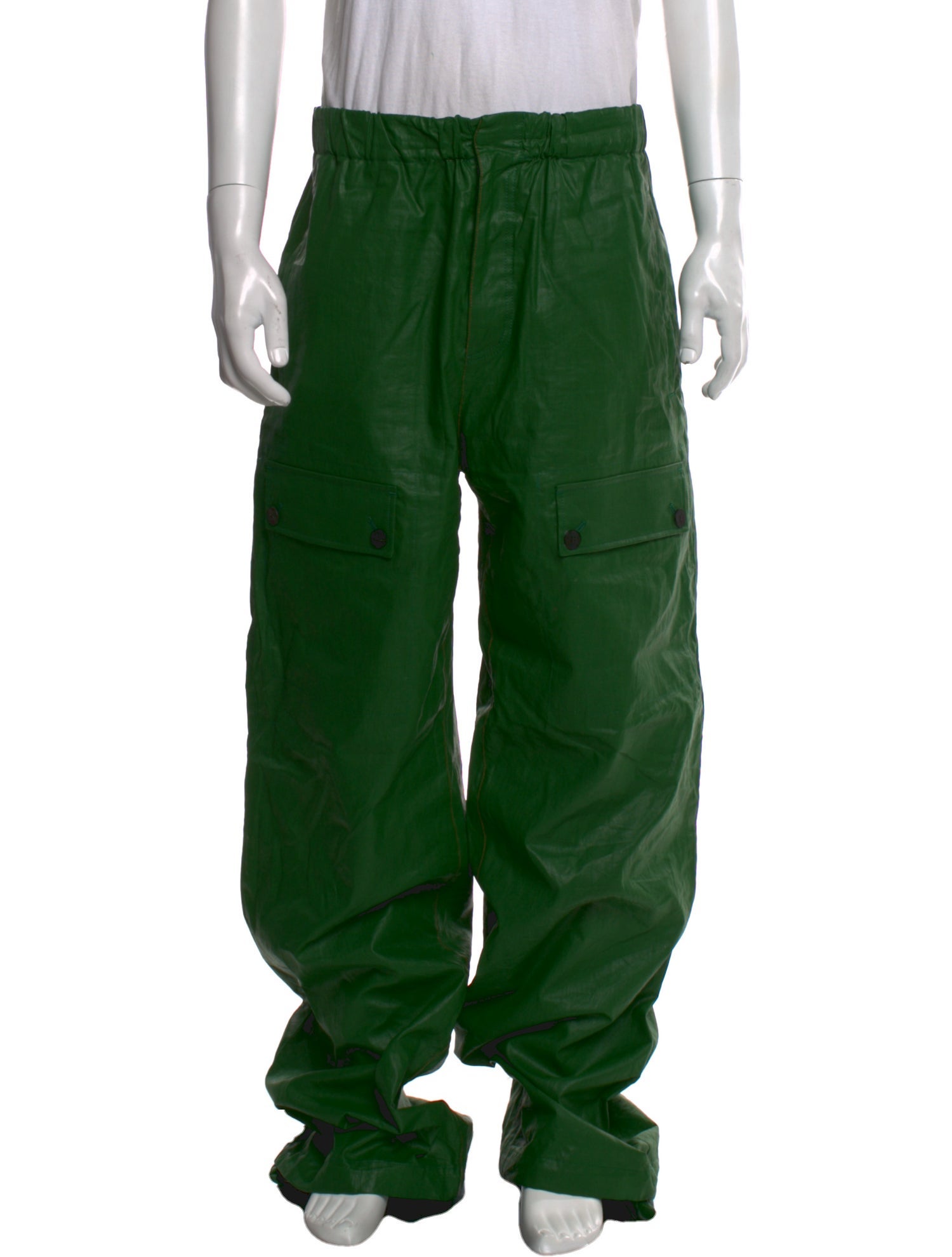 Ferragamo Linen Cargo Pants