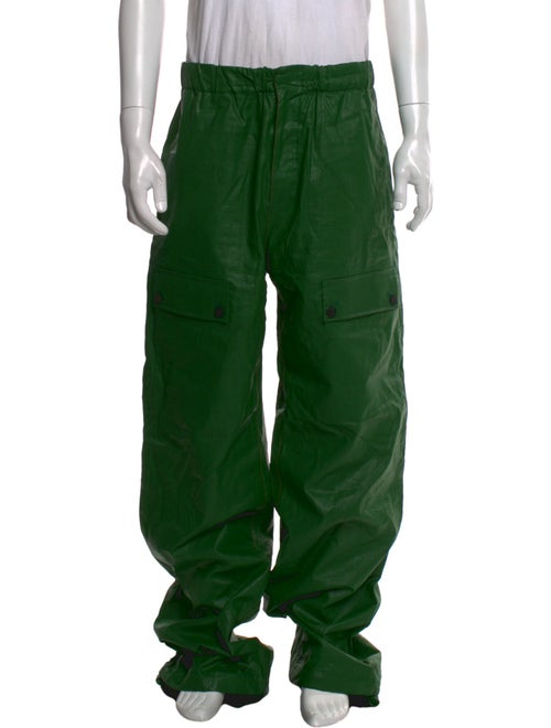 Ferragamo Linen Cargo Pants