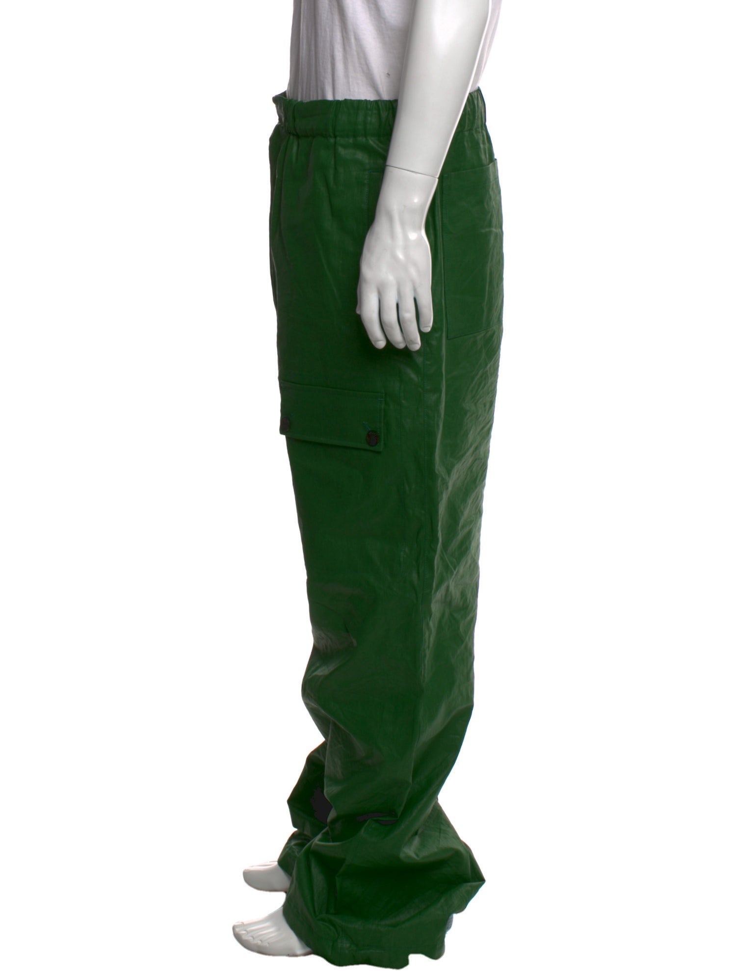 Ferragamo Linen Cargo Pants