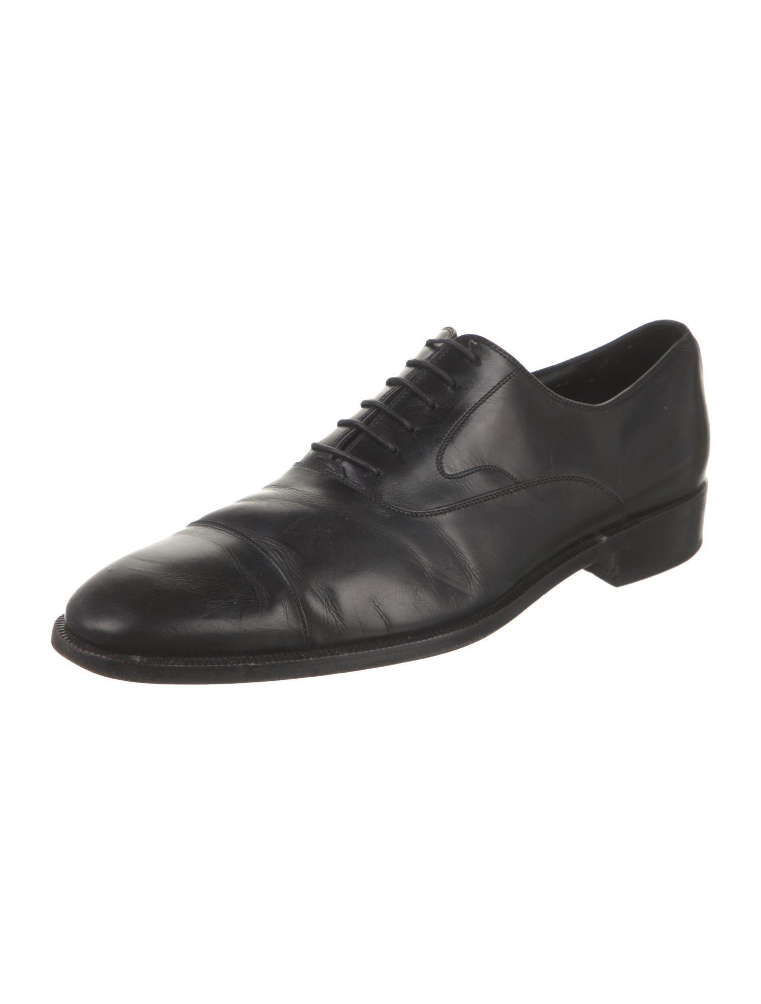 Ferragamo Leather Oxfords