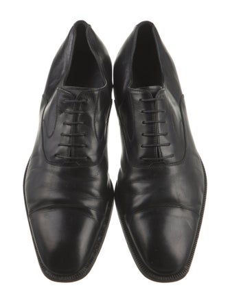 Ferragamo Leather Oxfords