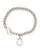 Ferragamo Gancini Charm Link Bracelet