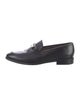 Ferragamo Leather Monk Straps