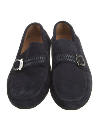 Ferragamo Suede Drivers