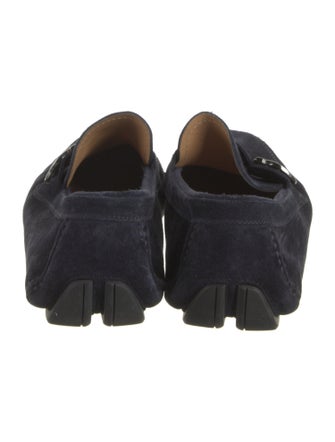 Ferragamo Suede Drivers