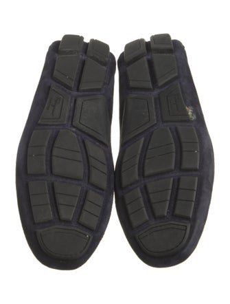 Ferragamo Suede Drivers