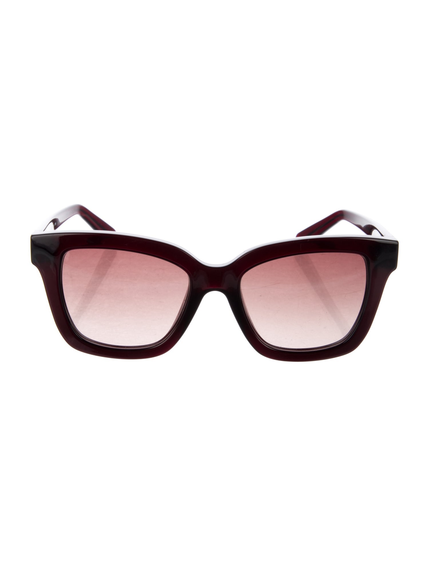 Ferragamo Wayfarer Gradient Sunglasses