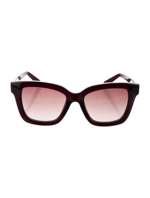 Ferragamo Wayfarer Gradient Sunglasses