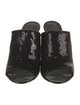 Ferragamo Sequins Sequin Embellishments Slides