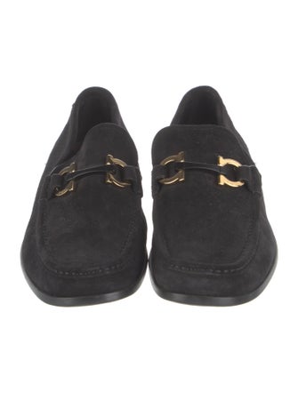 Ferragamo Suede Dress Loafers