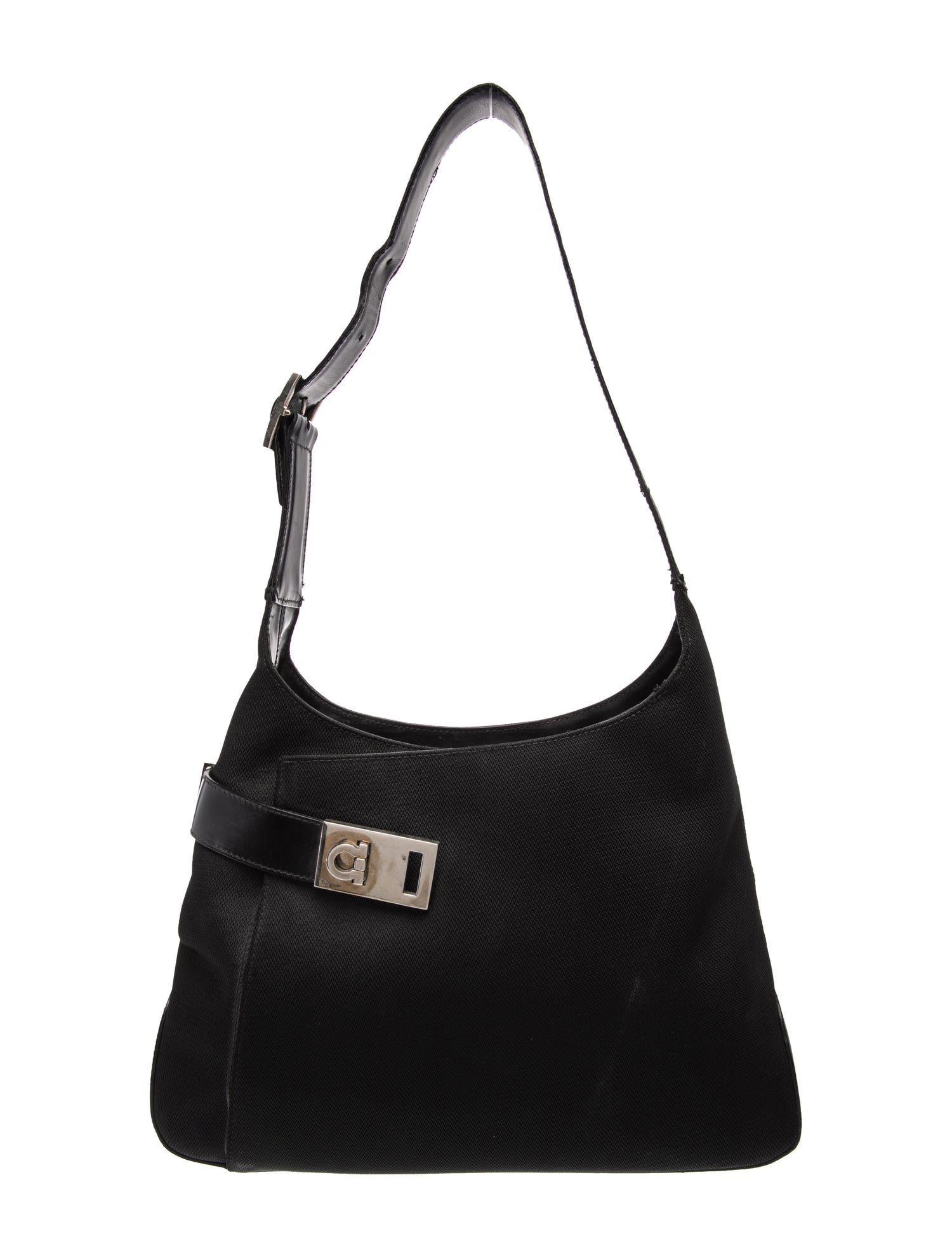 Ferragamo Canvas Shoulder Bag
